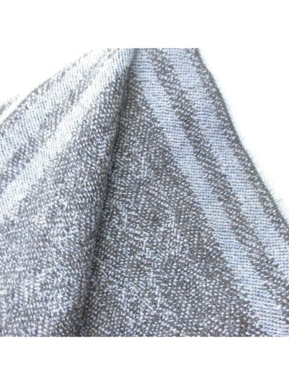 Gucci Scarf GG Fringe Wool Navy Blue
